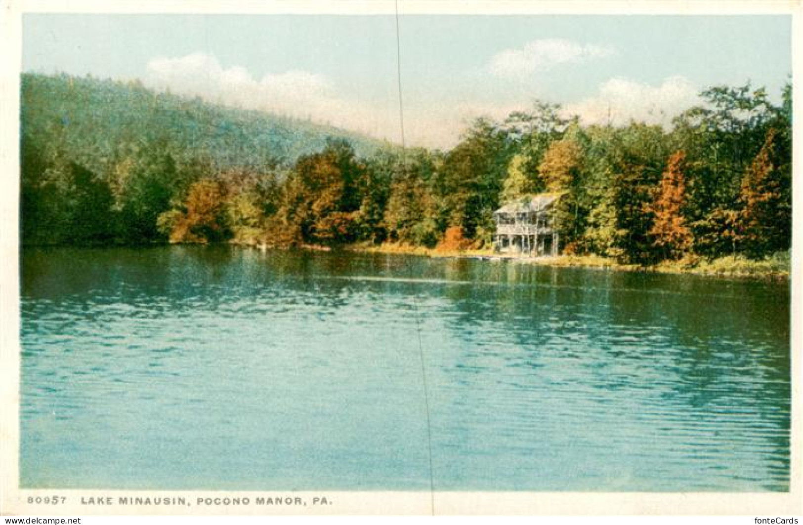 73955759 Pocono_Manor_Pennsylvania_USA Lake Minausin - Andere & Zonder Classificatie