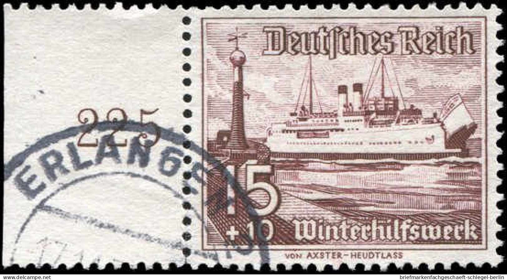 Deutsches Reich, 1937, 657 I, Gestempelt - Andere & Zonder Classificatie
