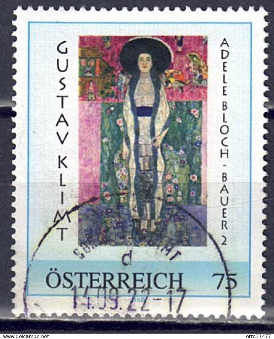 Österreich PM - Gustav Klimt, Gestempelt / Used - Personalisierte Briefmarken