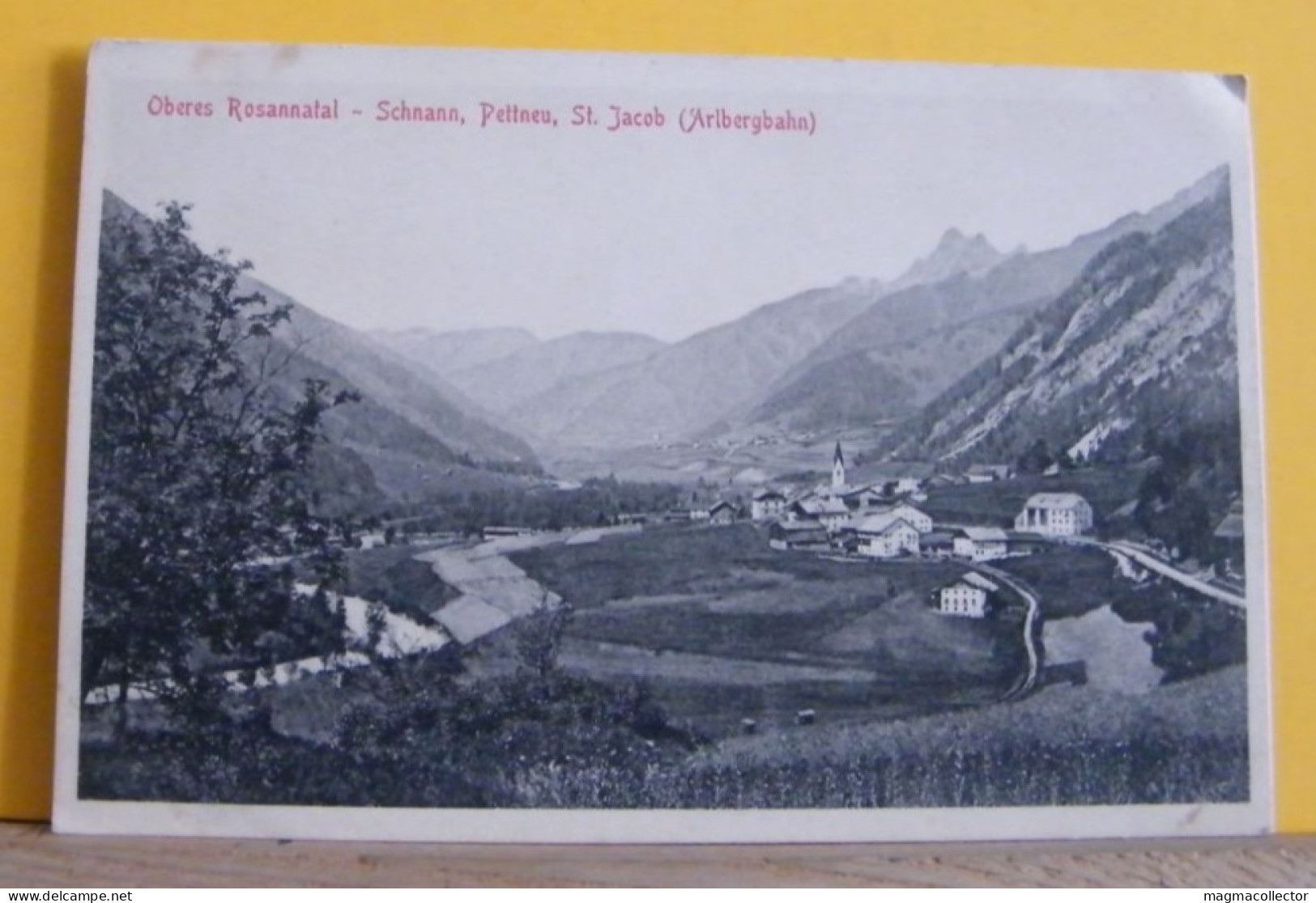 (SCH2) SCHNANN - OBERES ROSANNATAL - PETTNEU, ST. JACKOB (ALRBERGBAHN) - NON VIAGGIATA - Autres & Non Classés