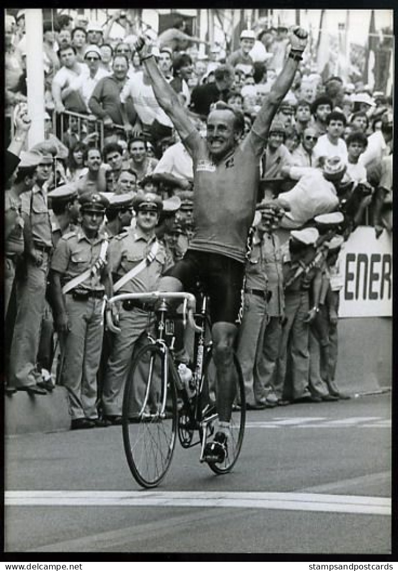 Joop Zoetemelk Netherlands Road World Championships Cycling 1985 Italy Italia Cyclisme Sur Route Italie Ansa Press Photo - Sport