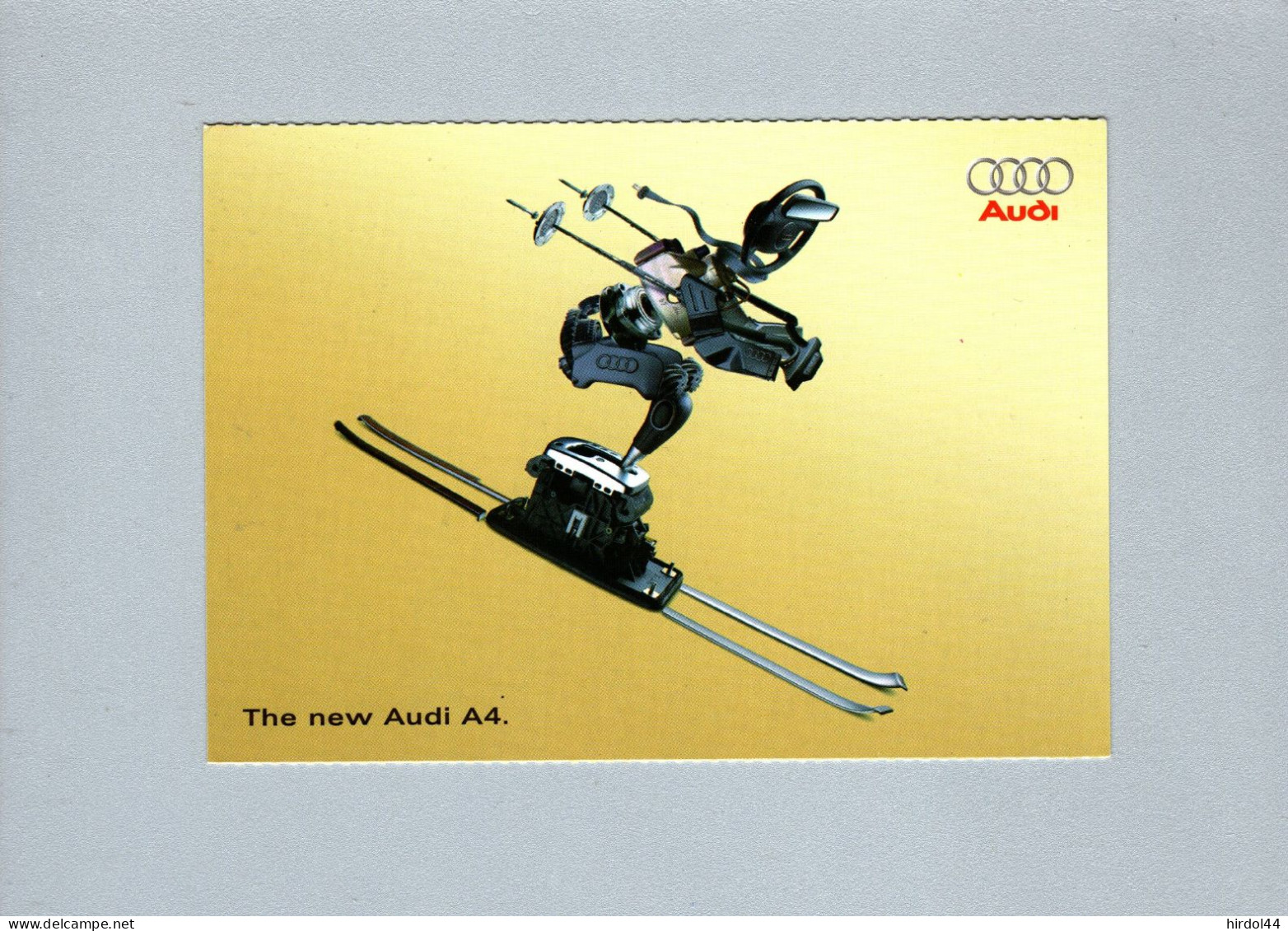 Automobile : Pub Pour "The New Audi A4" - Voitures De Tourisme