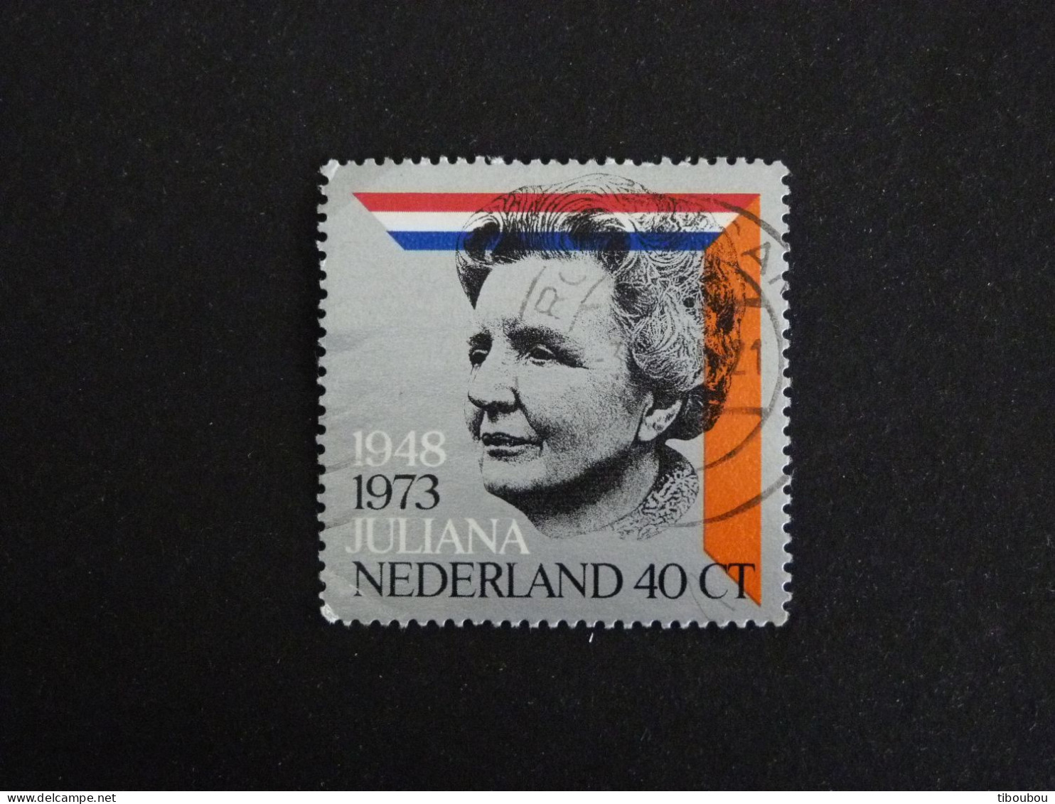 PAYS BAS NEDERLAND YT 988 OBLITERE - REINE JULIANA - Usati