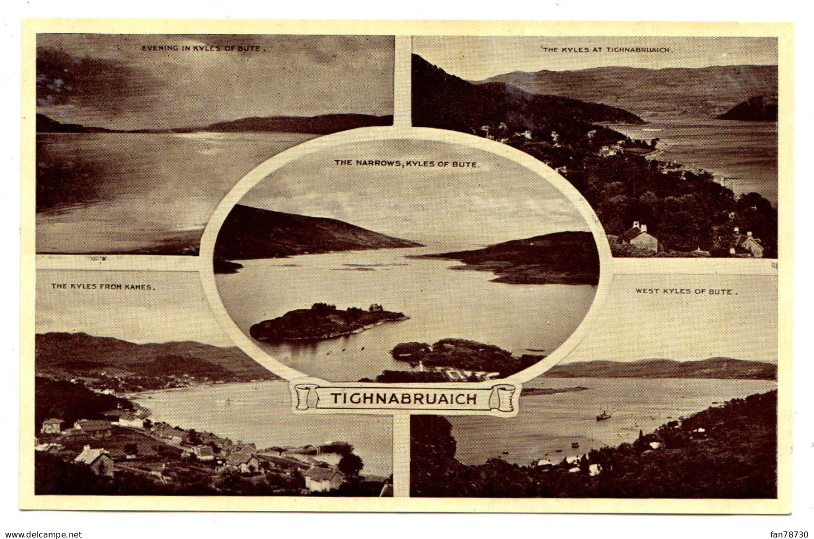 Ecosse - Tighnabruaich X 2 (2 Photos) - Multi-vues Et Est Bay - Frais Du Site Déduits - Other & Unclassified