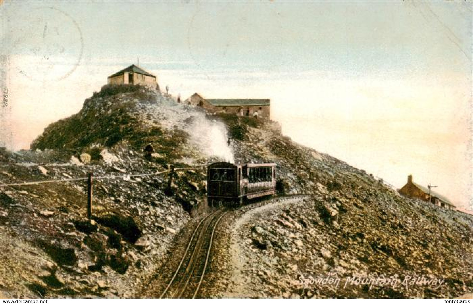 73915911 Snowdon Wales UK Mountain Railway - Andere & Zonder Classificatie