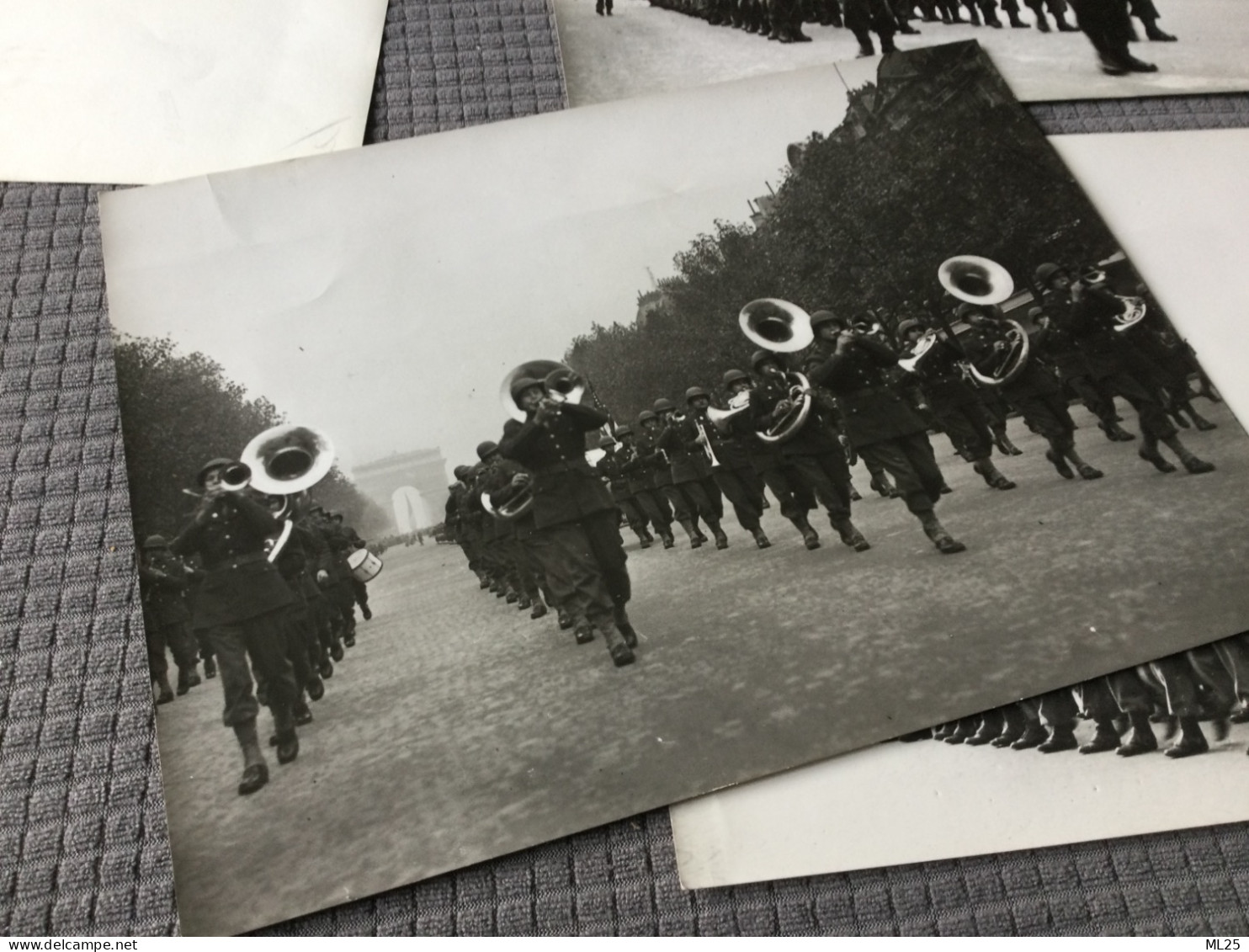 Photos Défilé Militaire 11 Novembre 1944 Paris - Documenten