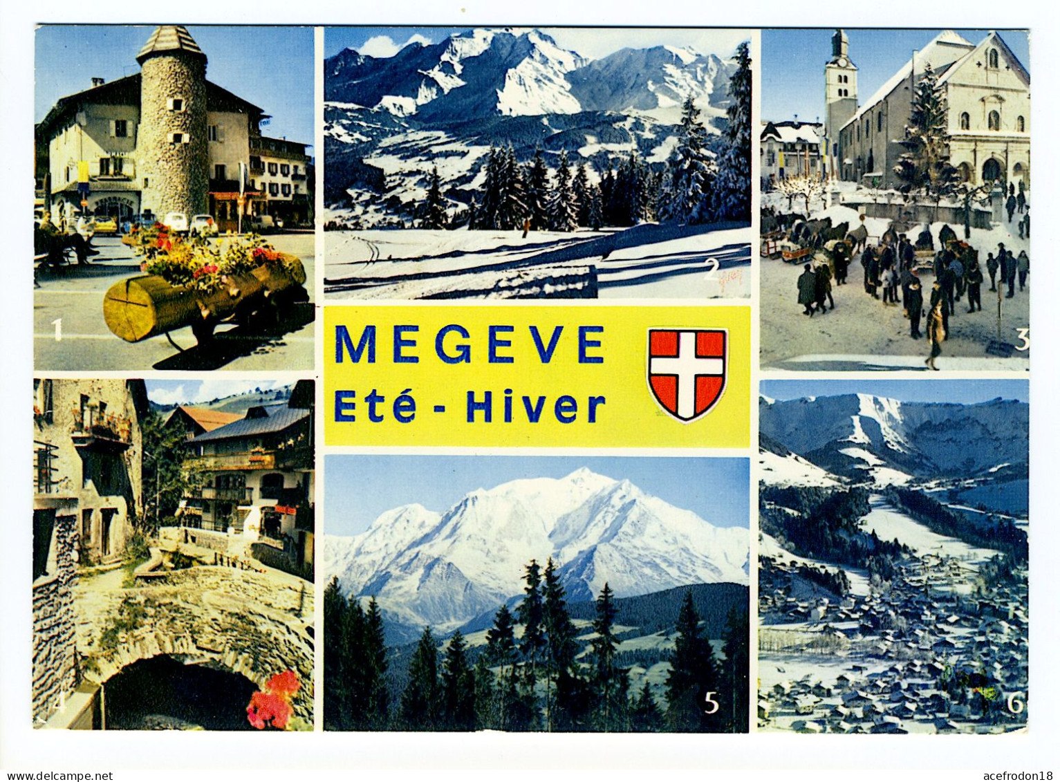 Carte Multivues - MEGÈVE - Altri & Non Classificati