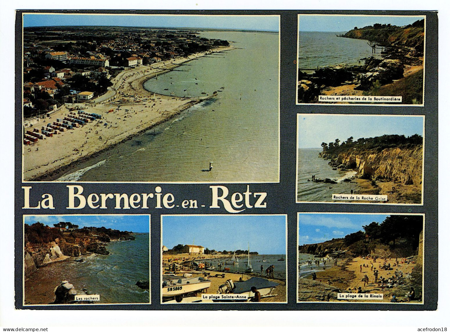 Carte Multivues - LA BERNERIE-EN-RETZ - Andere & Zonder Classificatie