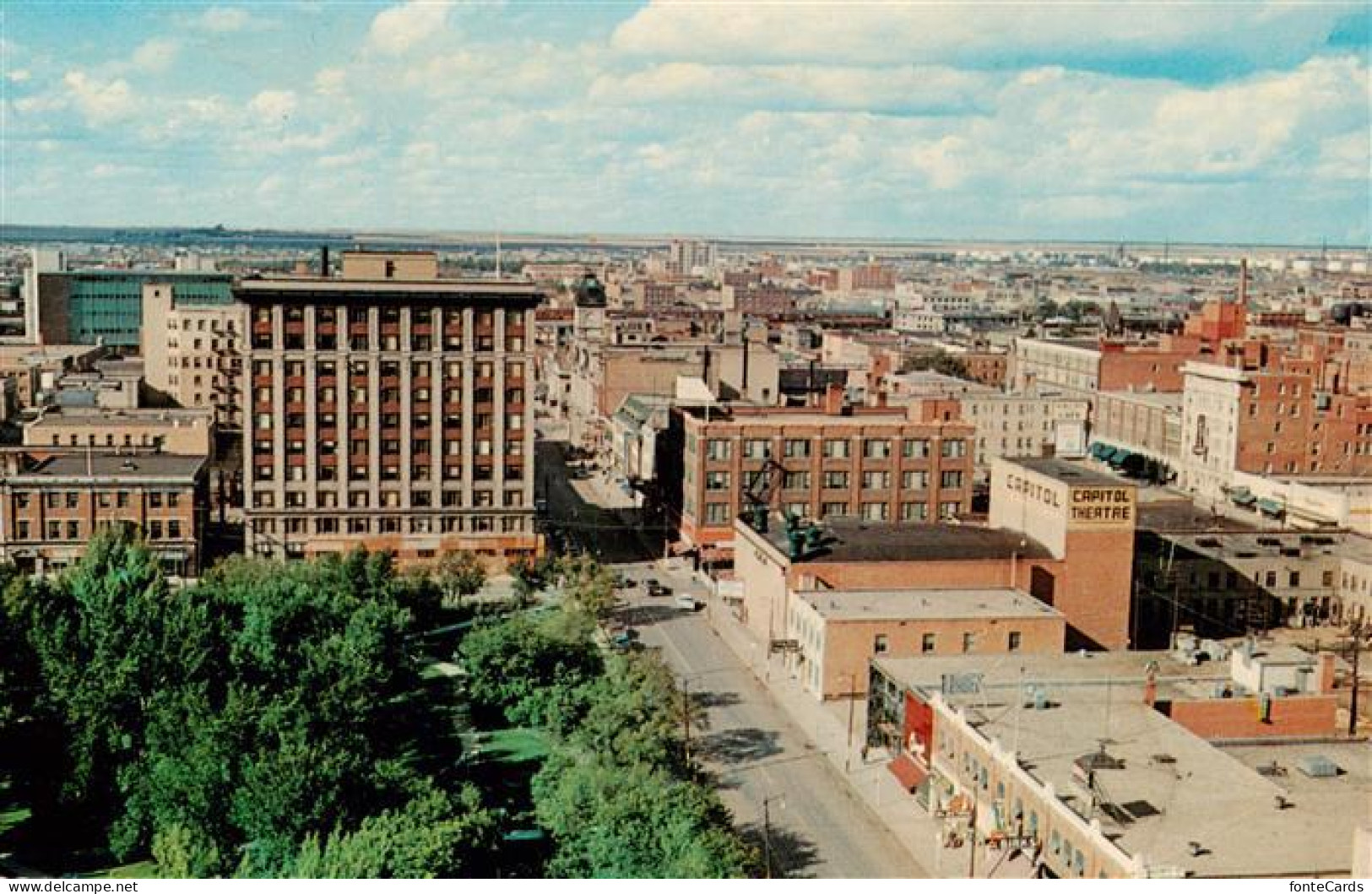 73876482 Regina Saskatchewan Canada Looking North On Scarth Street From The Hote - Sin Clasificación