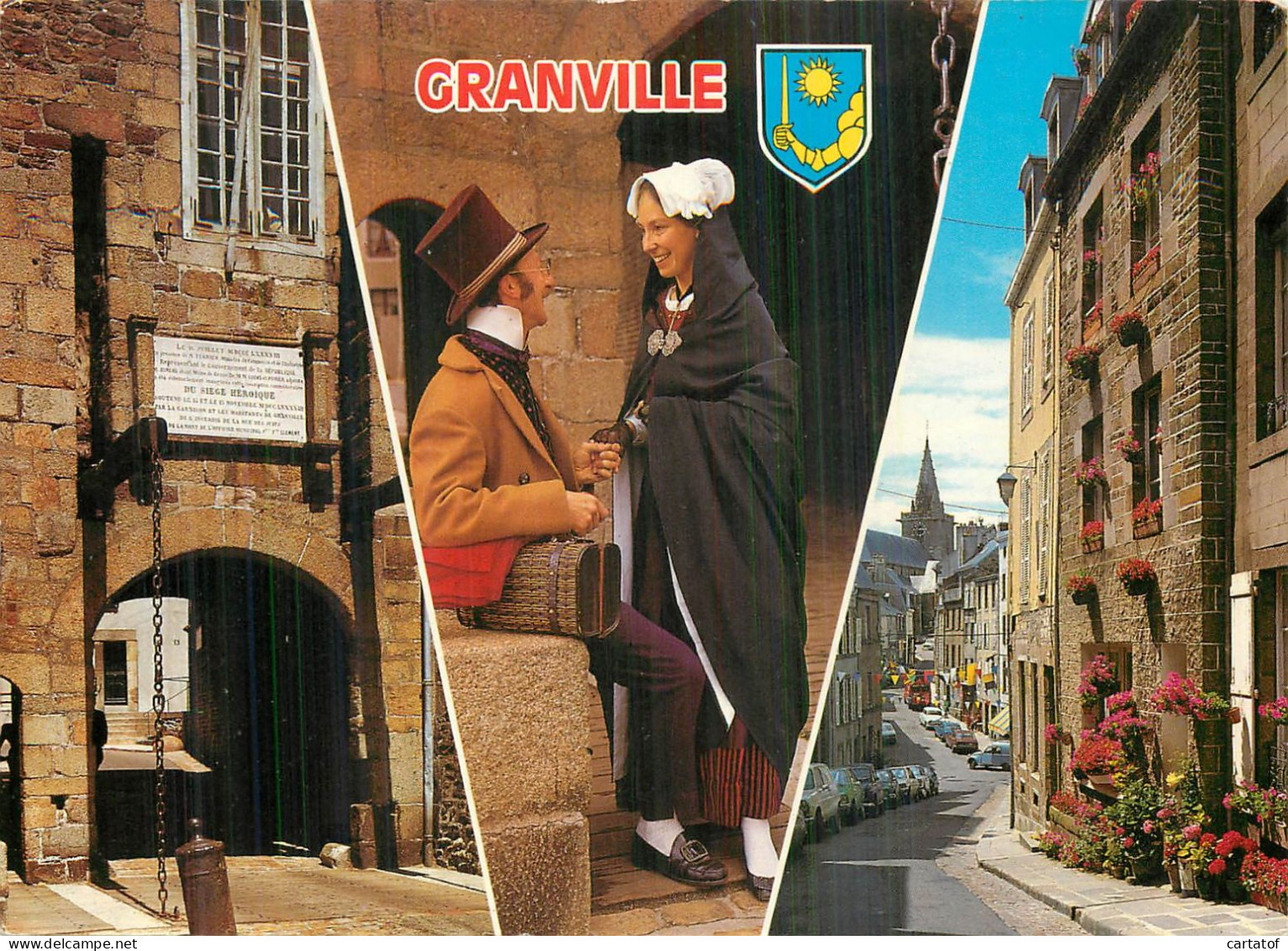 GRANVILLE . CP Multivues - Granville