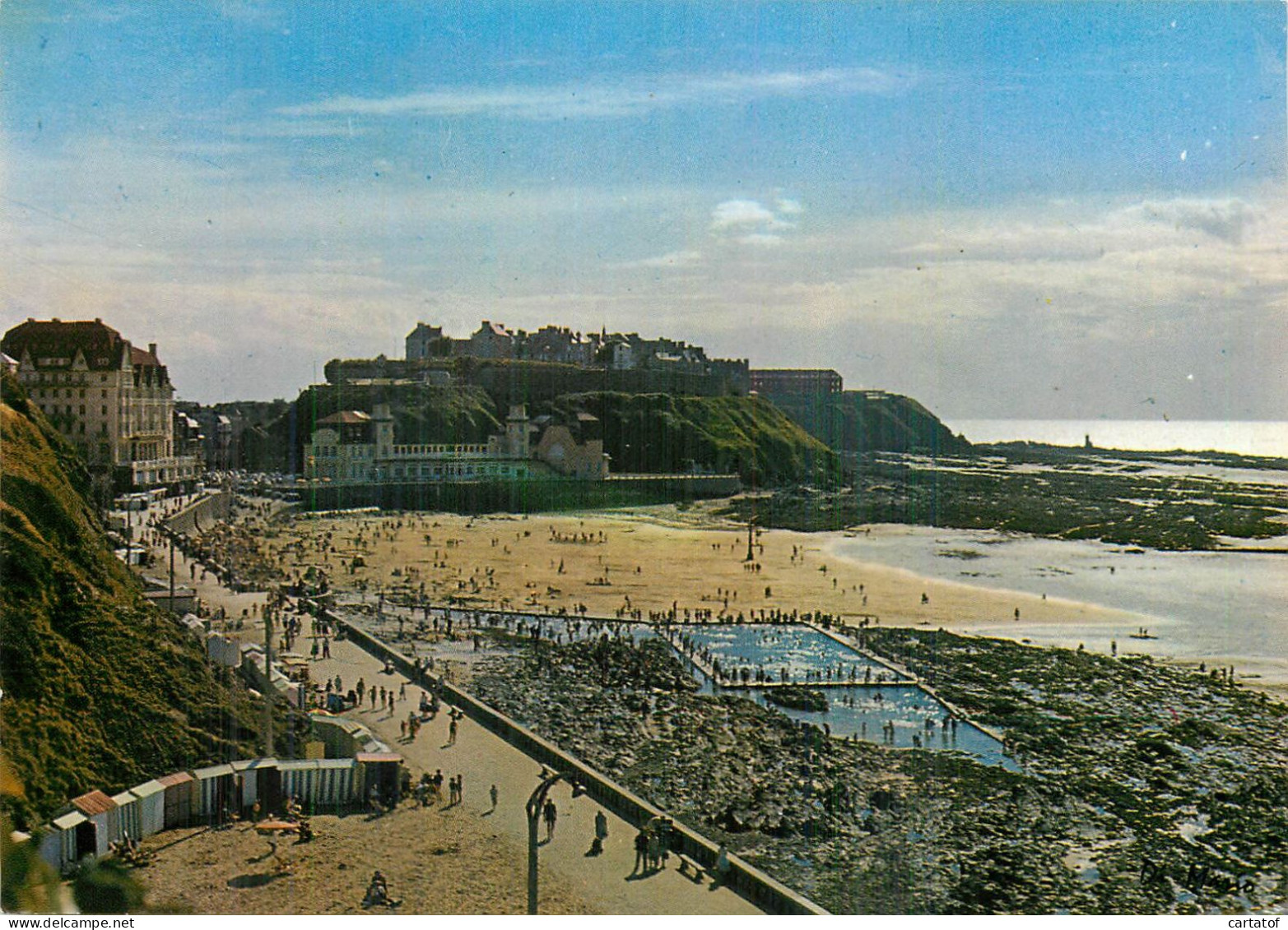 GRANVILLE . Le Plat Gousset . La Plage Et La Piscine - Granville