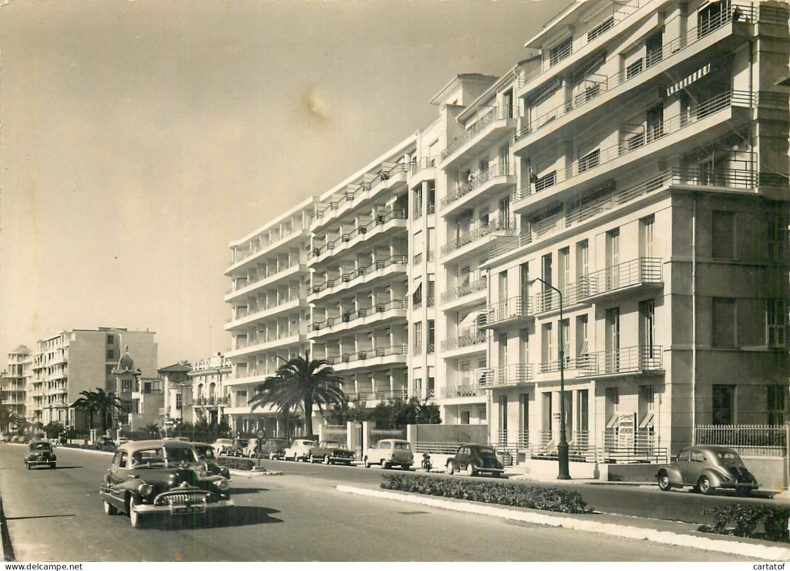 NICE . Promenade Des Anglais . Le Pont Magnan . - Sonstige & Ohne Zuordnung