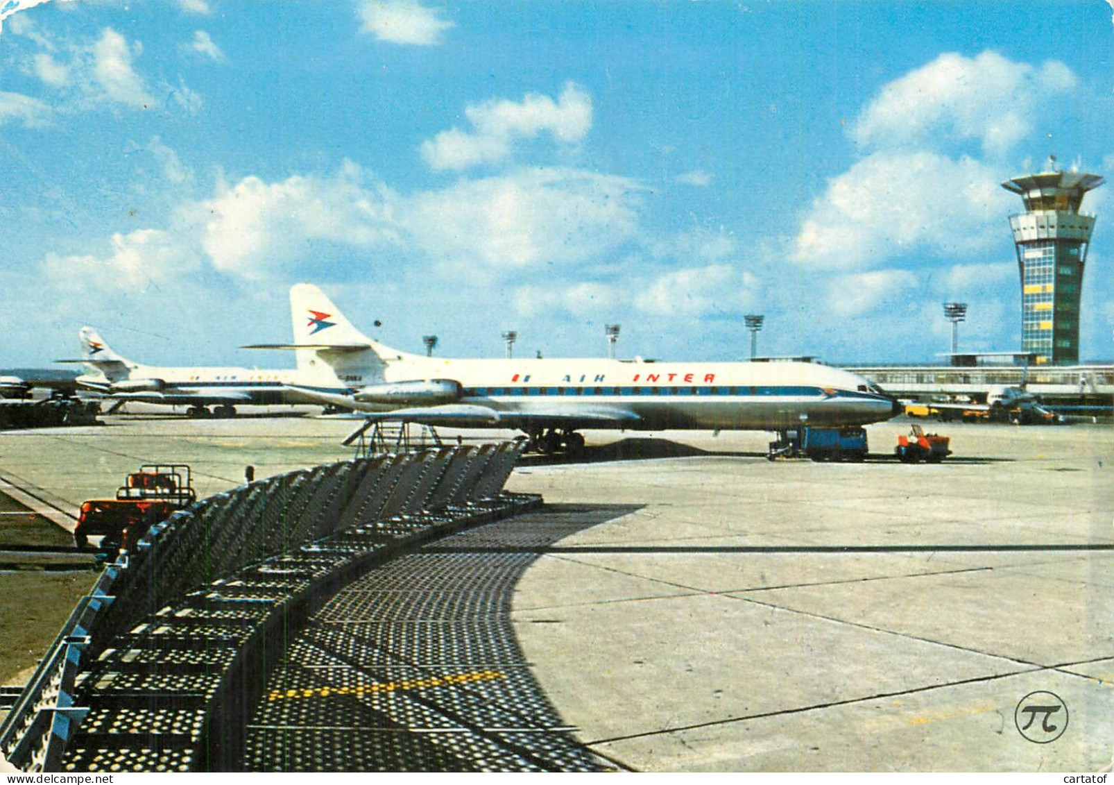CARAVELLE AIR INTER . Aérorpot Paris Orly - Other & Unclassified