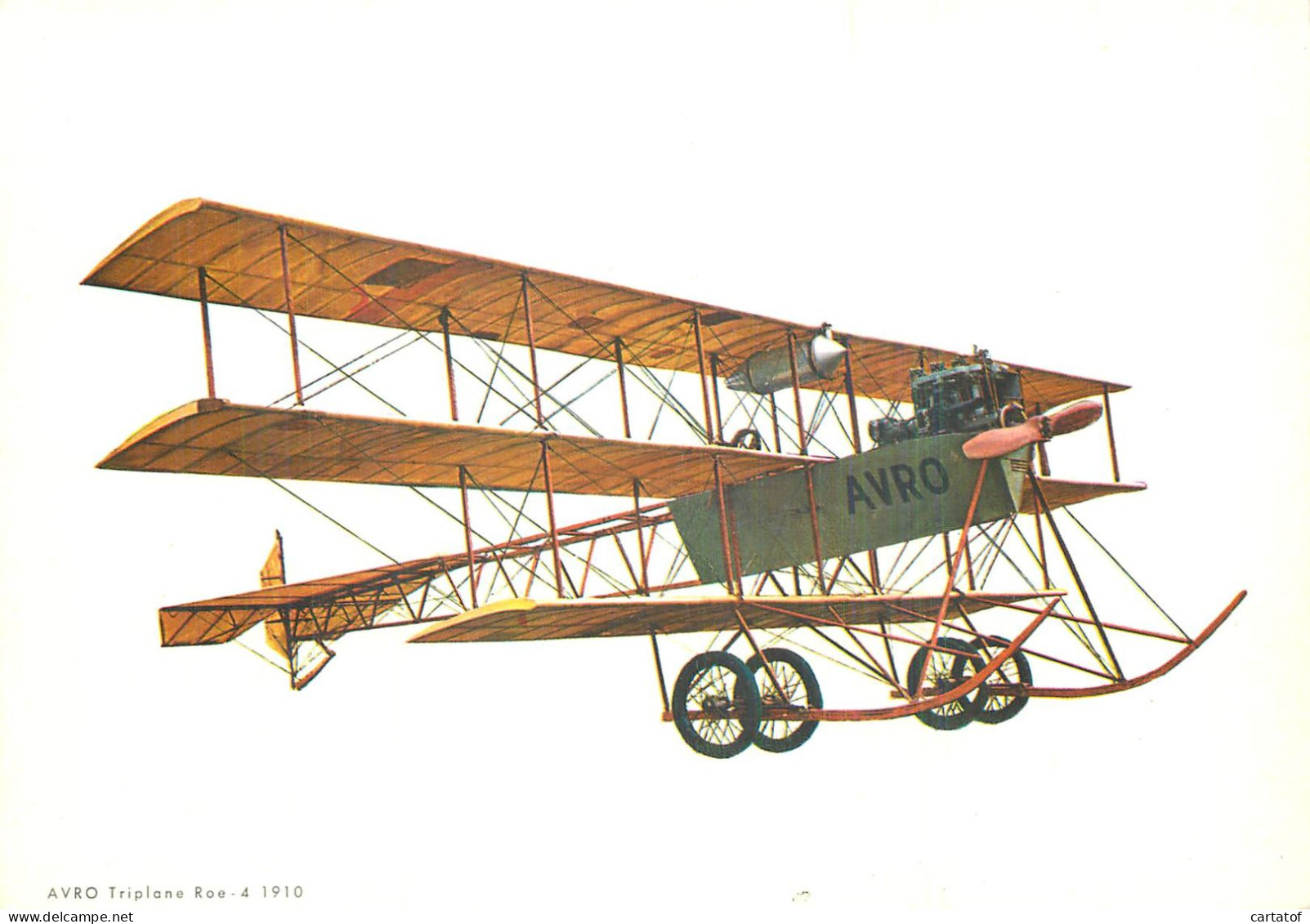 AVRO Triplane Roe-4 1910 - Autres & Non Classés