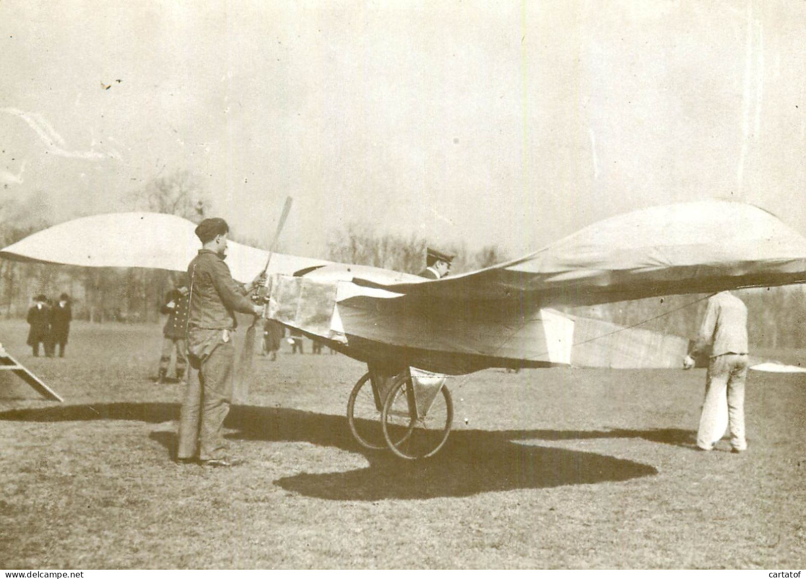 Aéroplane BLERIOT Dit CANARD 1907 à Bagatelle . COLLECTION HISTOIRE DE L'AVIATION - Altri & Non Classificati