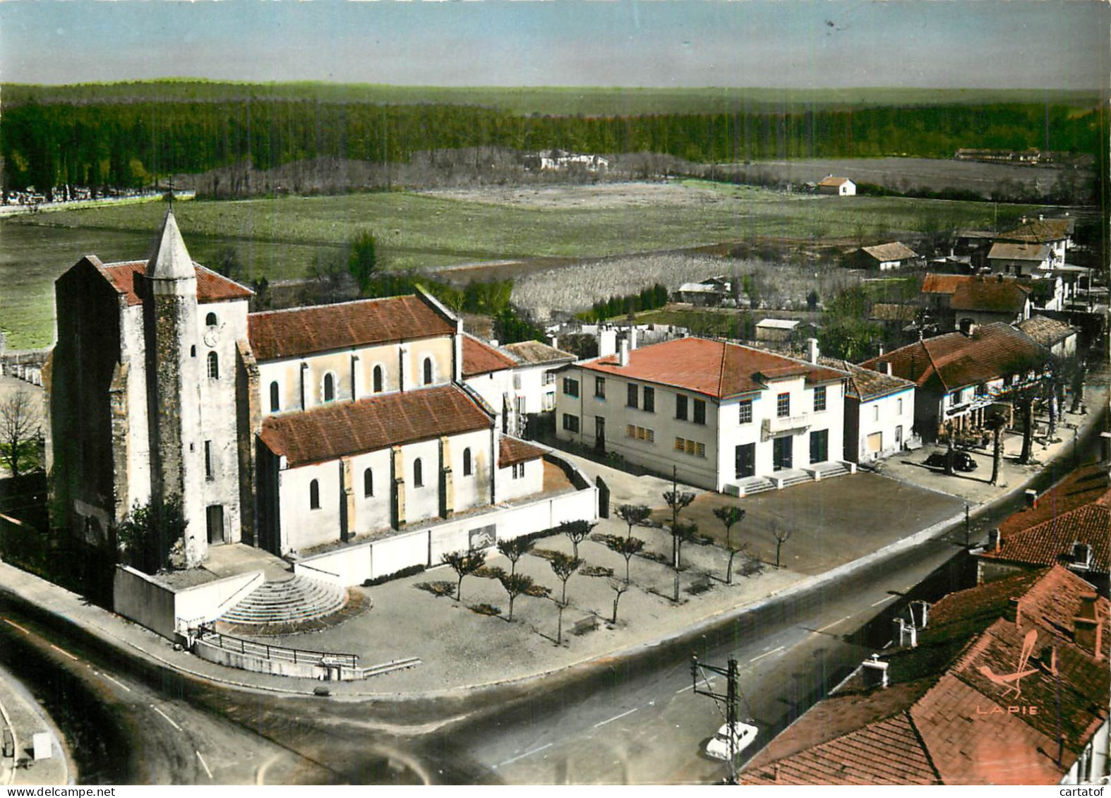 En Avion Au Dessus De SAINT GEOURS DE MAREMNE - Sonstige & Ohne Zuordnung