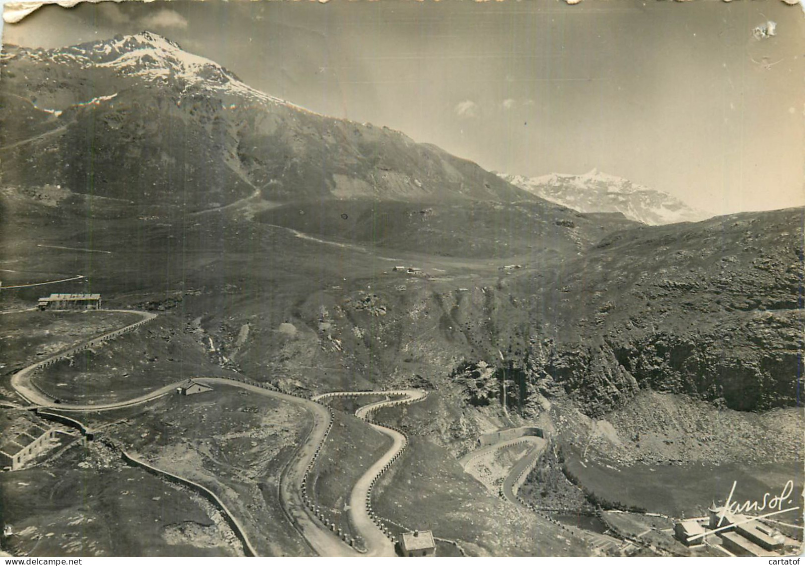 MONT CENIS .  La Route Des ECHELLES . La Centrale électrique Mont Lamet .  - Autres & Non Classés