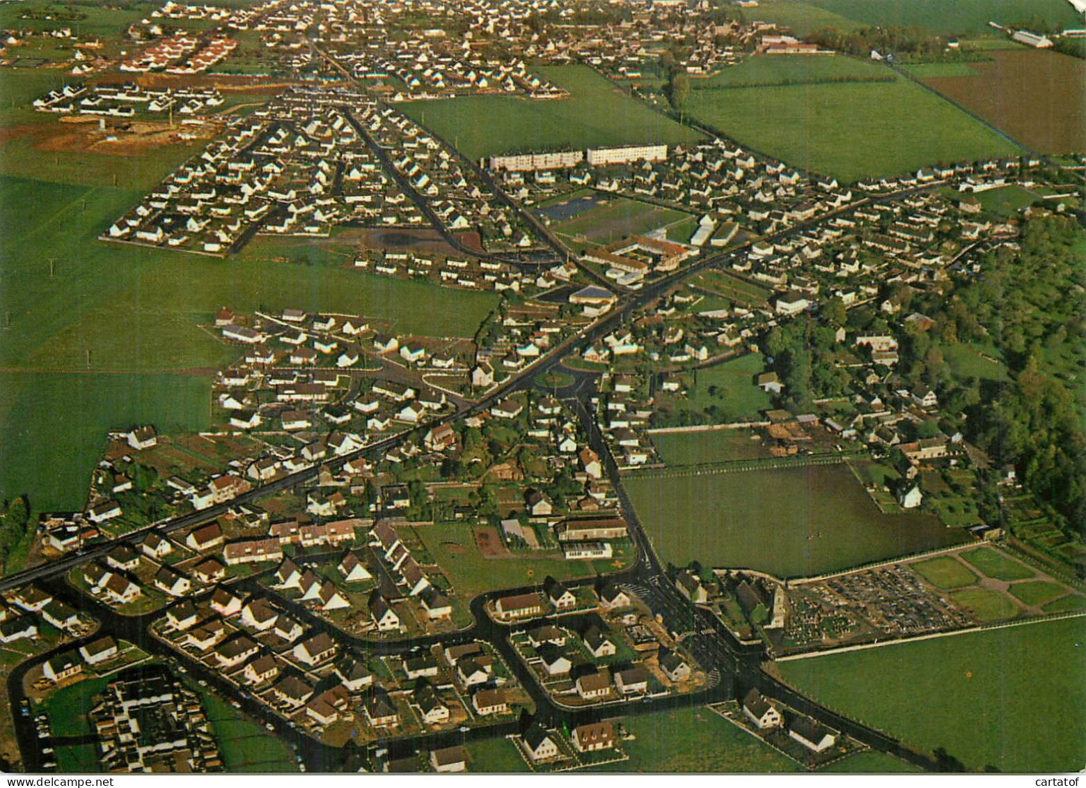 GIBERVILLE . Vue Aérienne - Autres & Non Classés