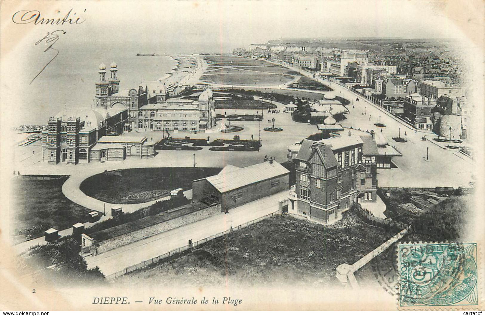 DIEPPE . Vue Générale De La Plage - Dieppe