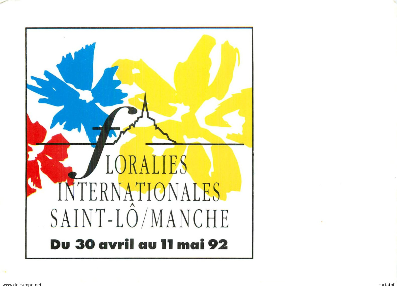 SAINT-LO . Floralies Internationales 1992 - Saint Lo