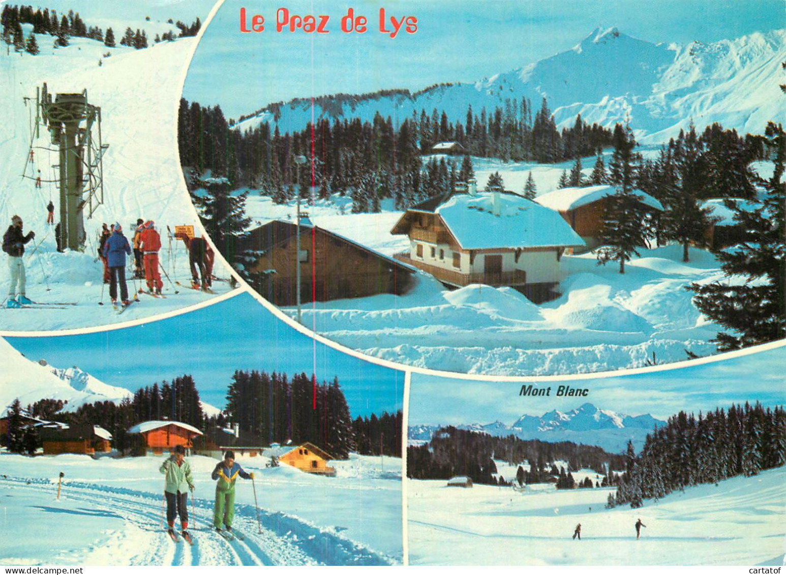 LE PRAZ DE LYS . CP Multivues - Autres & Non Classés