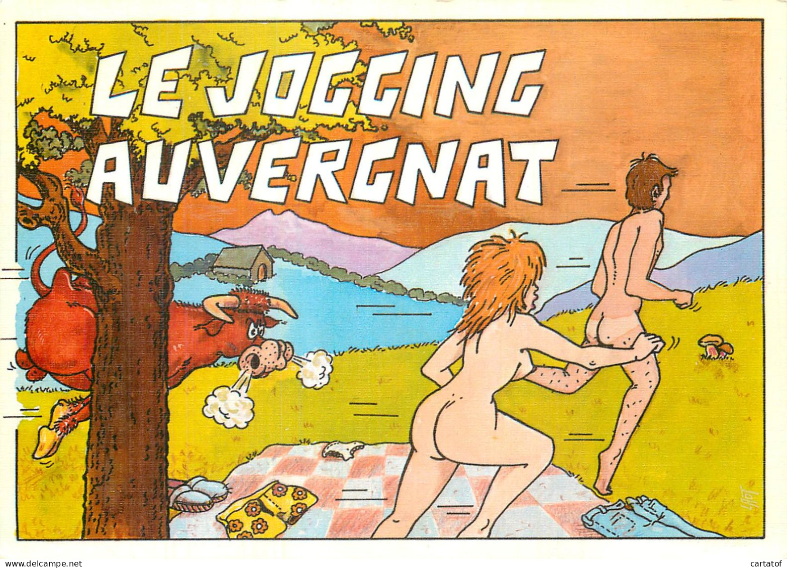 Le Jogging Auvergnat . Humour  Editions BOS  - Humor