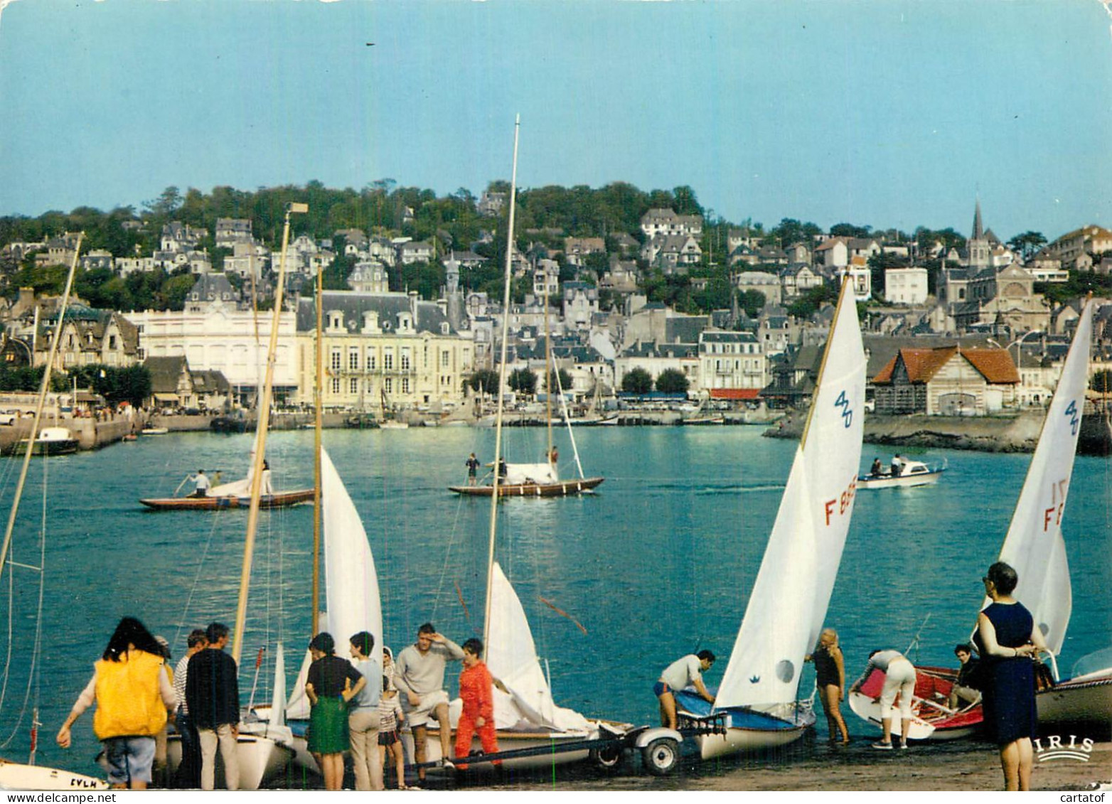 DEAUVILLE TROUVILLE . Le Bassin Des Yachts - Deauville