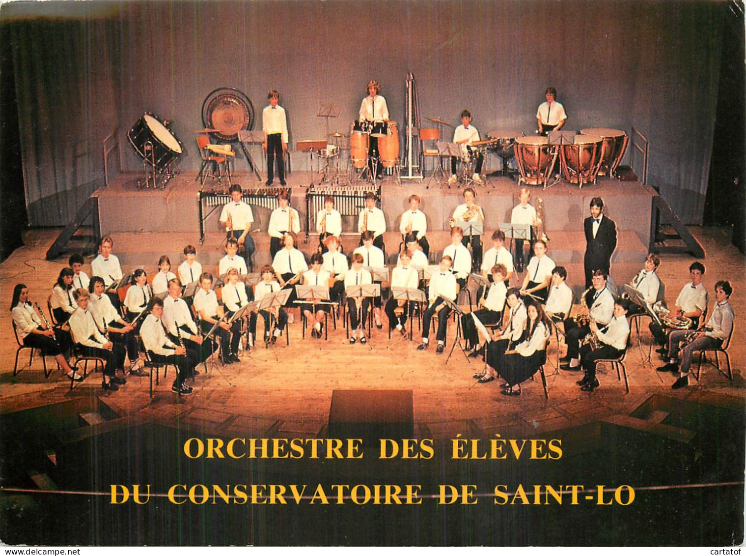 SAINT LO . ORCHESTRE DES ELEVES DU CONSERVATOIRE . - Saint Lo