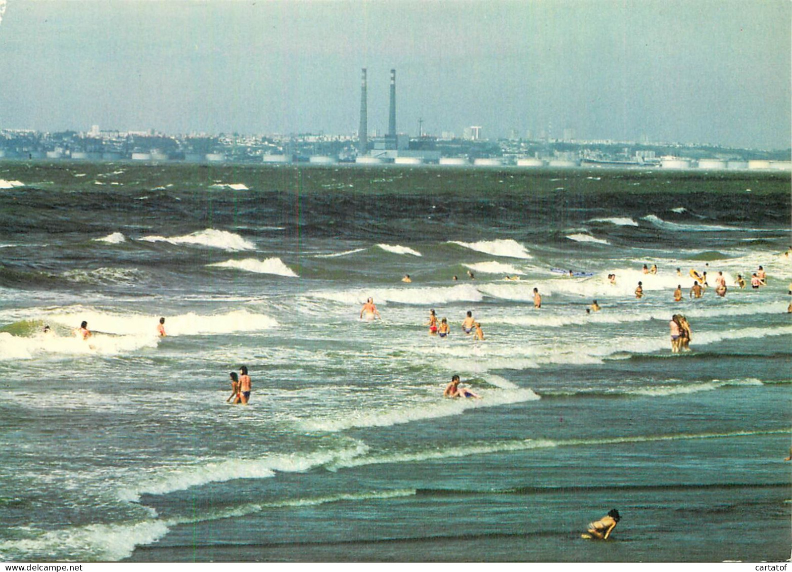 TROUVILLE . La Plage A L'heure Du Bain - Trouville