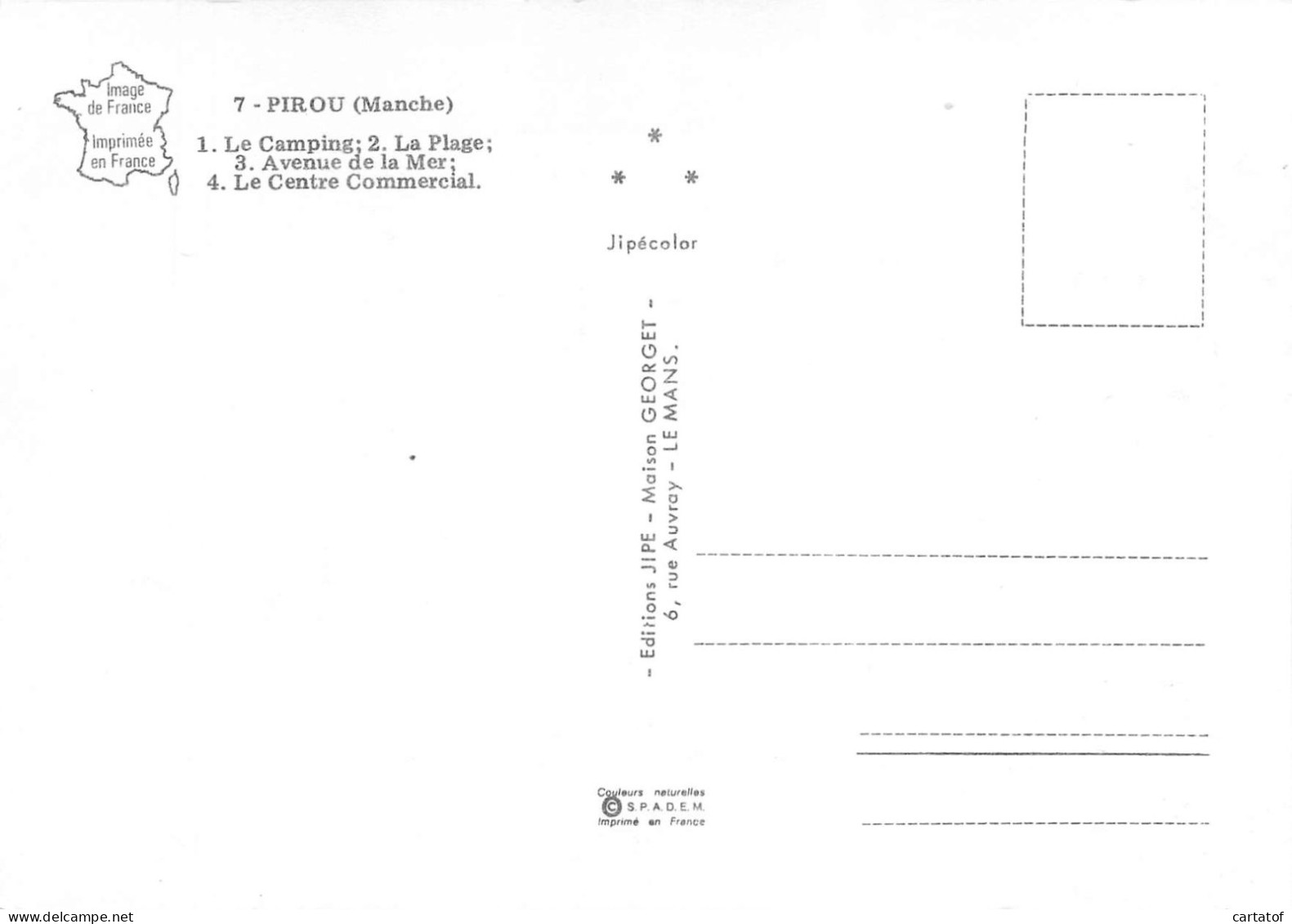 PIROU PLAGE . CP Multivues - Other & Unclassified