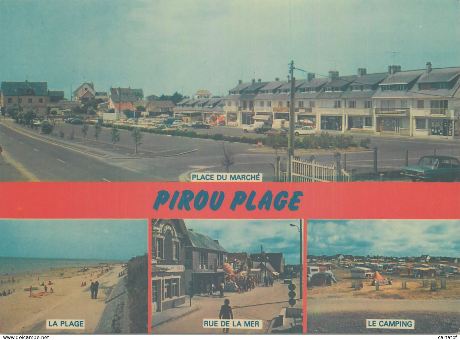 PIROU PLAGE . CP Multivues - Andere & Zonder Classificatie