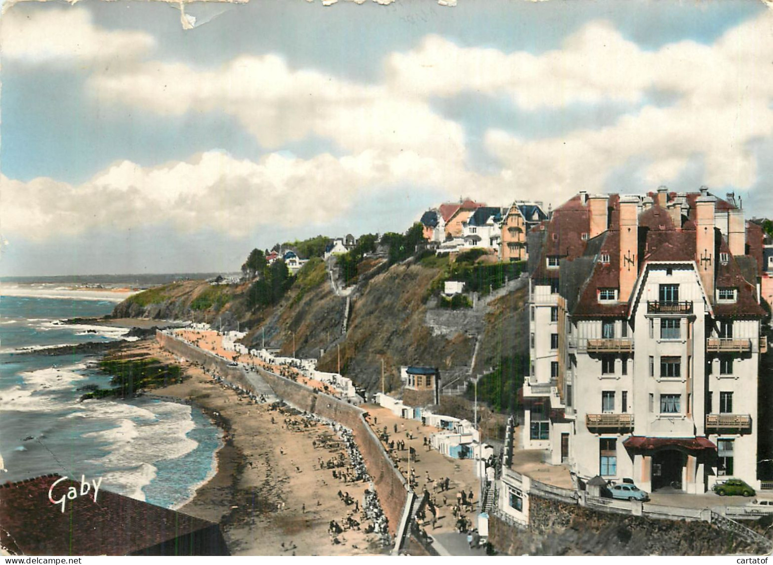 GRANVILLE . La Plage A Marée Haute - Granville