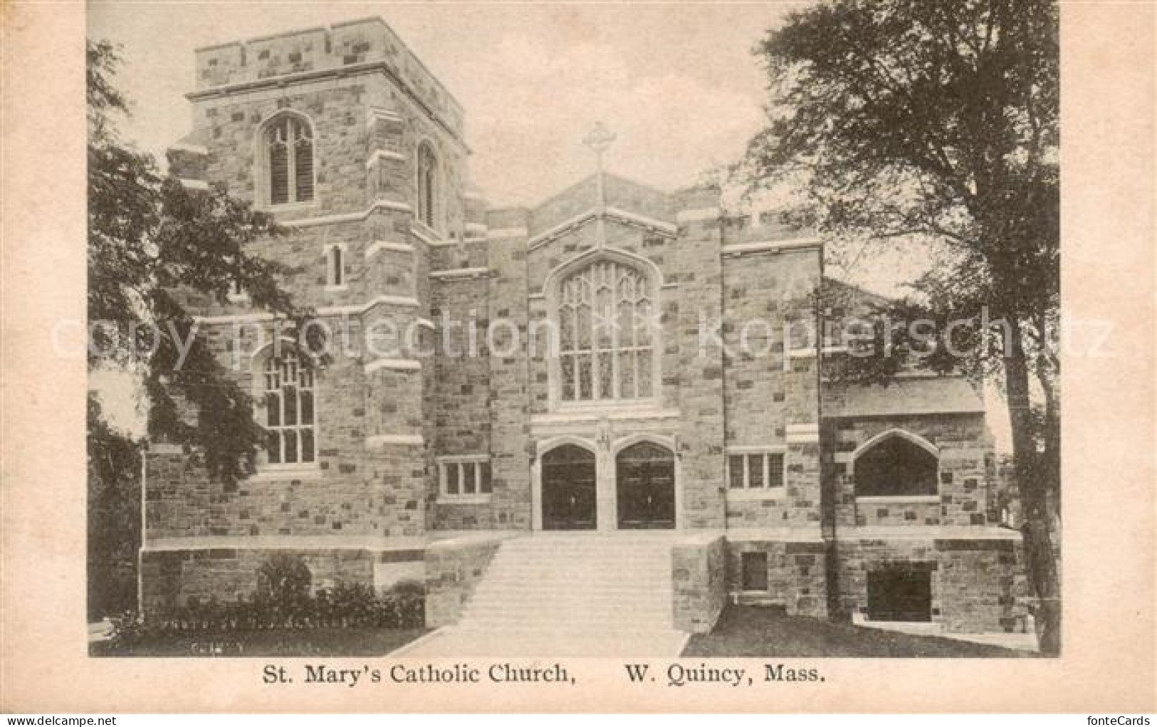 73820768 Quincy_Massachusetts_USA St Marys Catholic Church - Andere & Zonder Classificatie