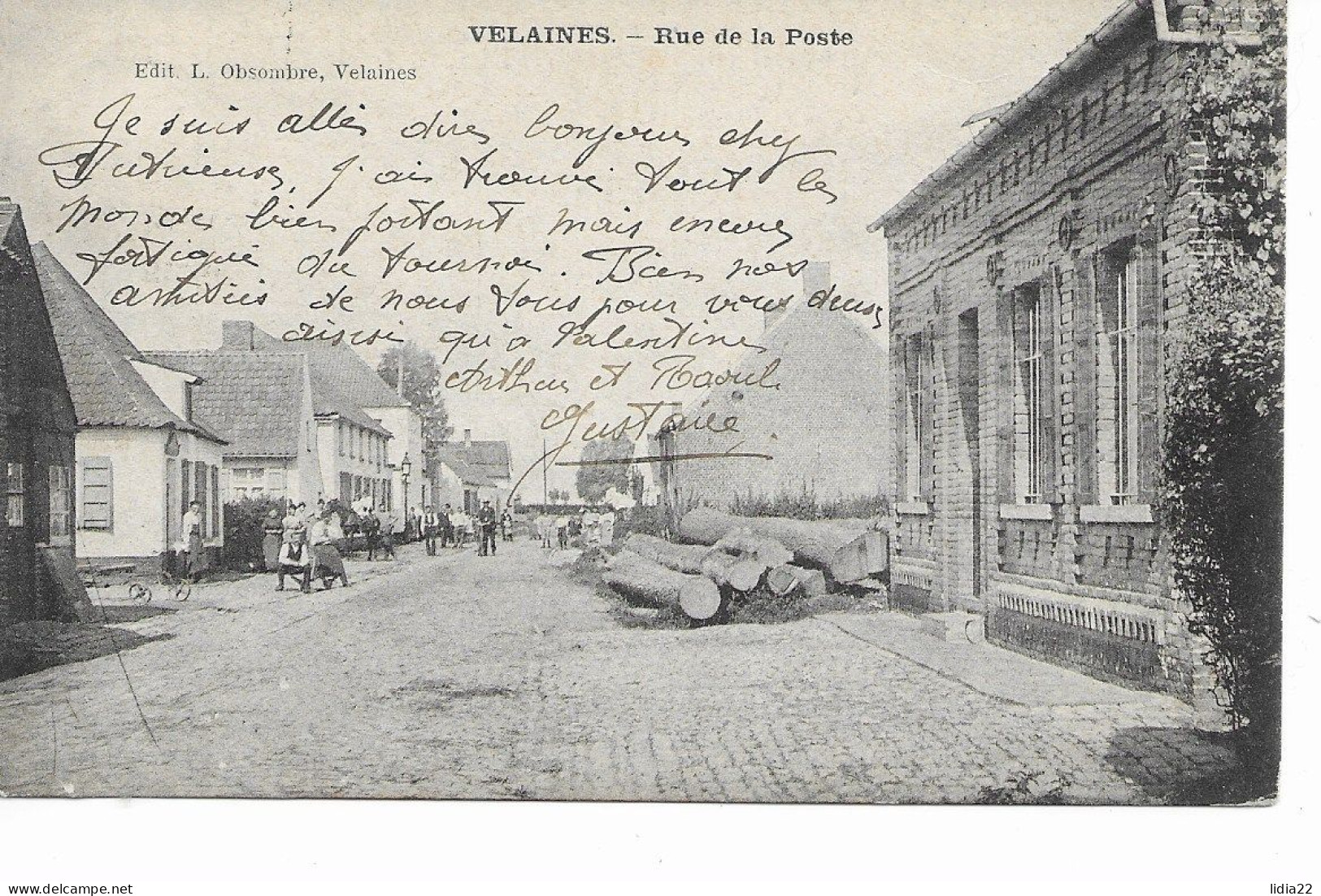 Velaines (Celles) Rue De La Poste - Celles