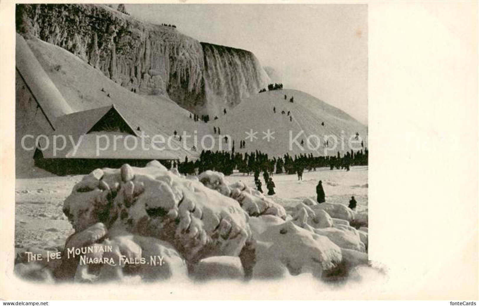 73820271 Niagara-Falls_New-York_USA The Ice Mountain - Autres & Non Classés