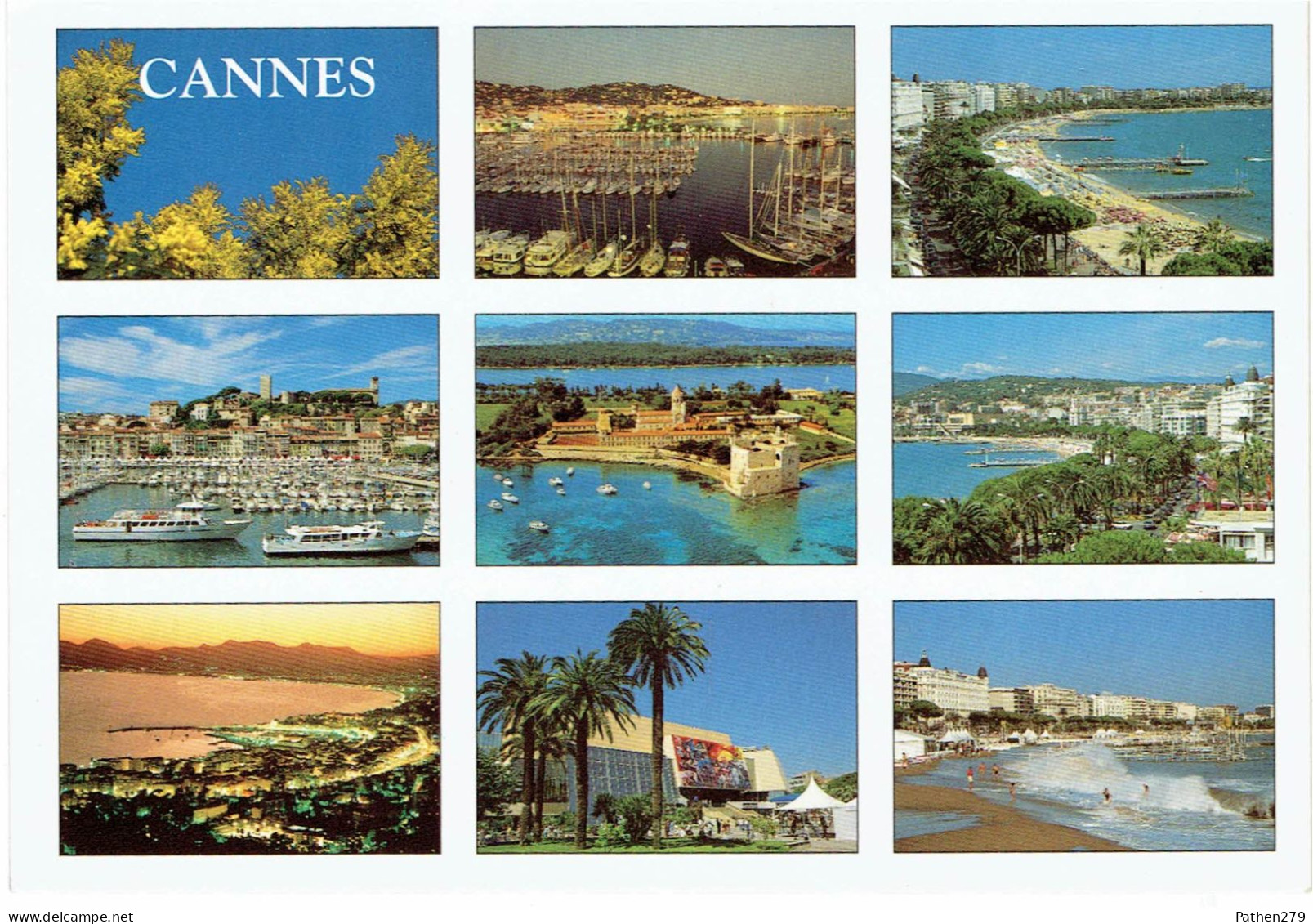 CPM FRANCE 06 ALPES-MARITIMES CANNES - Multivues 1996 - Cannes