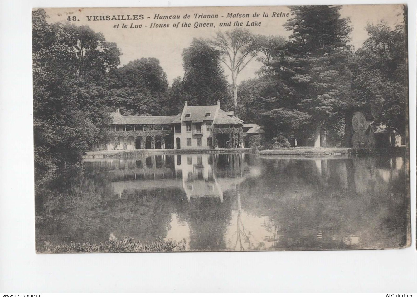 AJC - Versailles - Hameau Du Trianon - Maison De La Reine Et Le Lac - Versailles