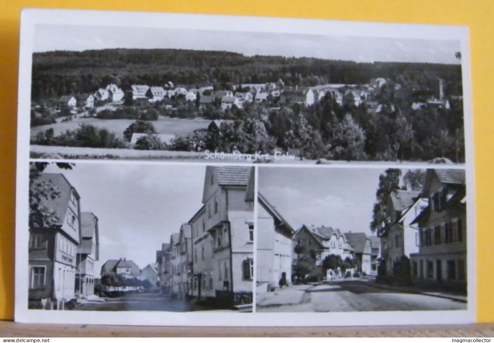 (SCH2) SCHOMBERG - KRS CALW - VEDUTINE / FOTOGRAFICA PANORAMA E VIE PAESE - NON VIAGGIATA - Schömberg