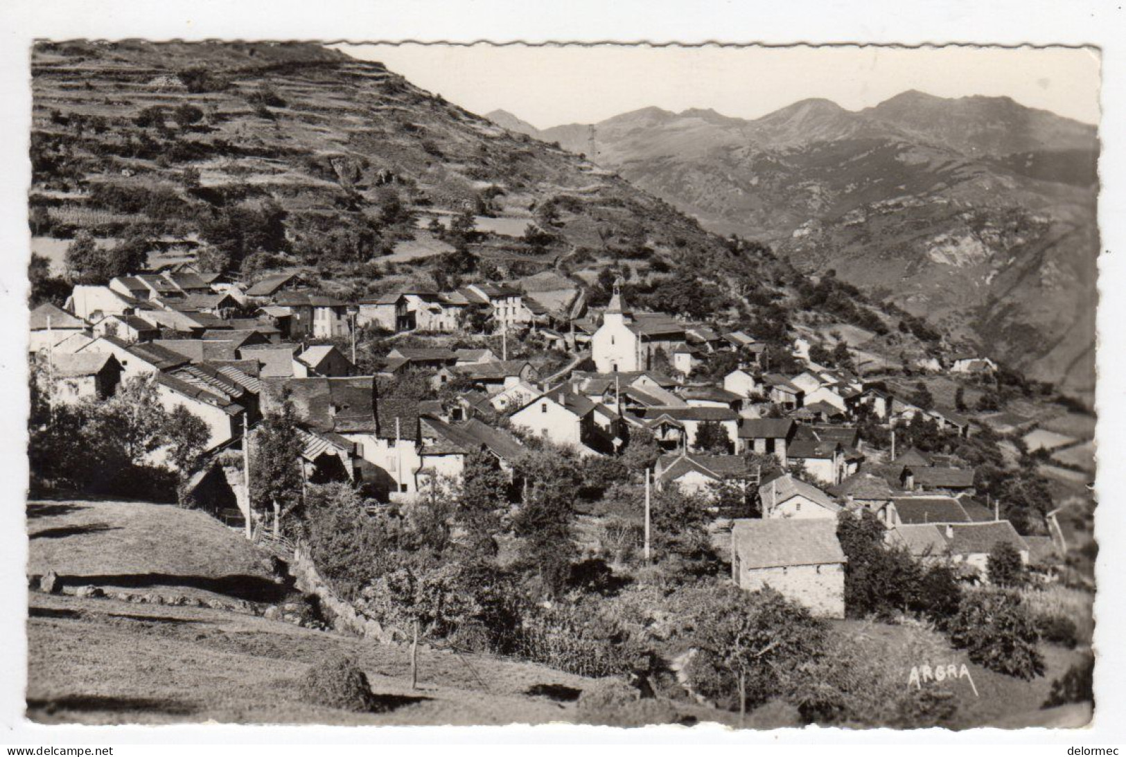 CPSM Photo Les Cabannes 09 Ariège Village De Larcat éditeur Argra à Toulouse - Andere & Zonder Classificatie