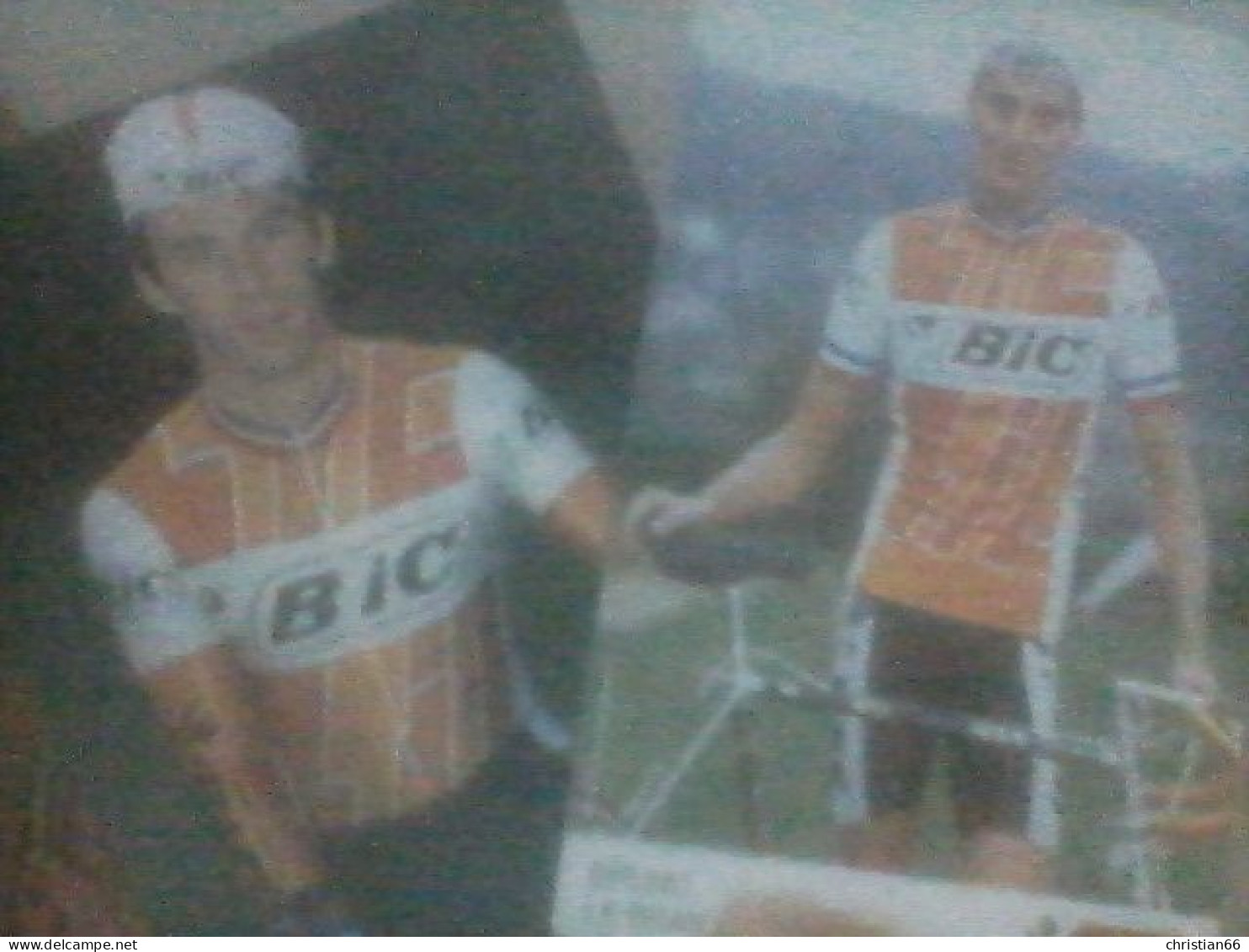 CYCLISME  - WIELRENNEN- CICLISMO : 2 CARTES BIC De PAGNIER Et LE BRAS - Cyclisme