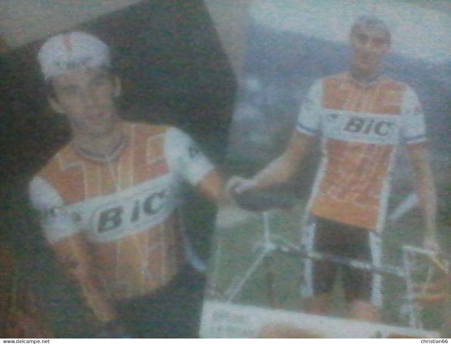 CYCLISME  - WIELRENNEN- CICLISMO : 2 CARTES BIC De PAGNIER Et LE BRAS - Wielrennen