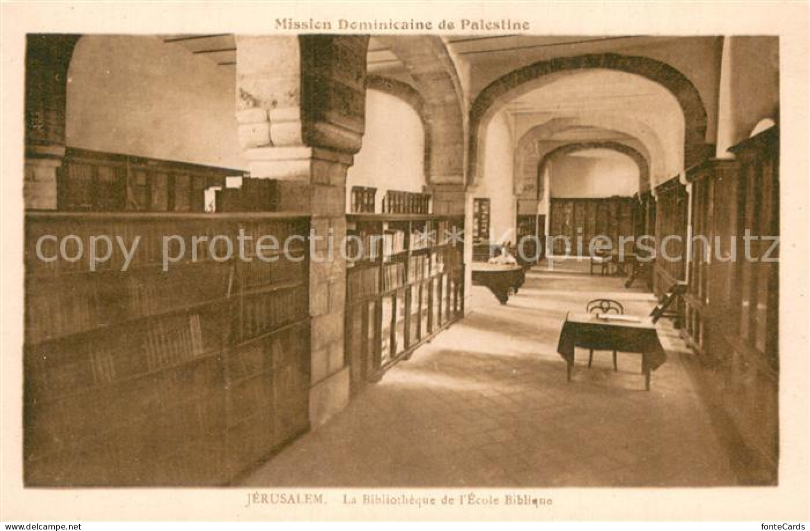 73783340 Jerusalem Yerushalayim Bibliothèque Ecole Biblique Mission Dominicaine  - Israel