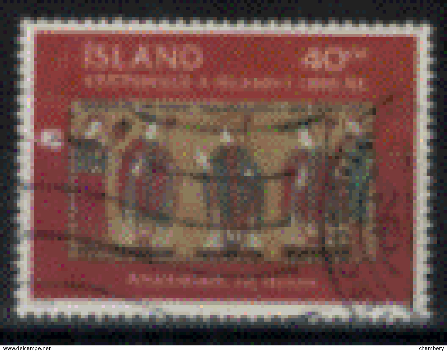 Islande - "1000 Ans De Christianisme En Islande : Emission Avec Le Vatican" - T. Oblitéré N° 880 De 2000 - Used Stamps