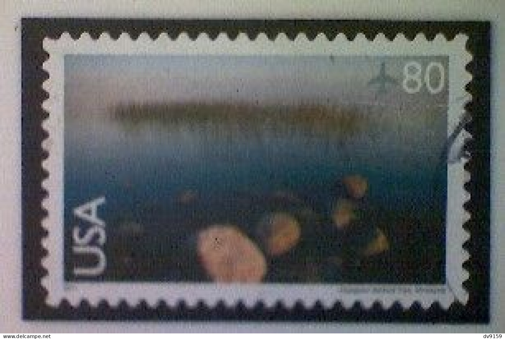 United States, Scott #C148, Used(o), 2011air Mail, Voyageurs Park, 80¢, Multicolored - Used Stamps