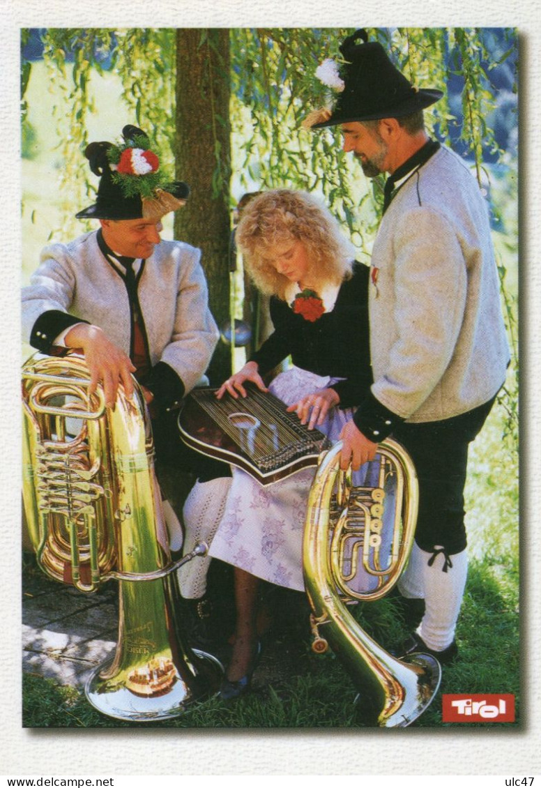 - TIROL. - Trachtengrüsse Aus Dem Zillertal. - Scan Verso - - Muziek