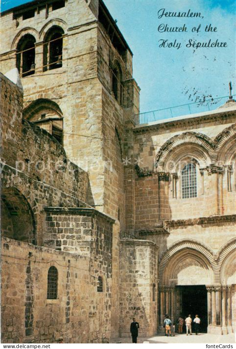 73782645 Jerusalem Yerushalayim Church Of The Holy Sepulchre Jerusalem Yerushala - Israel