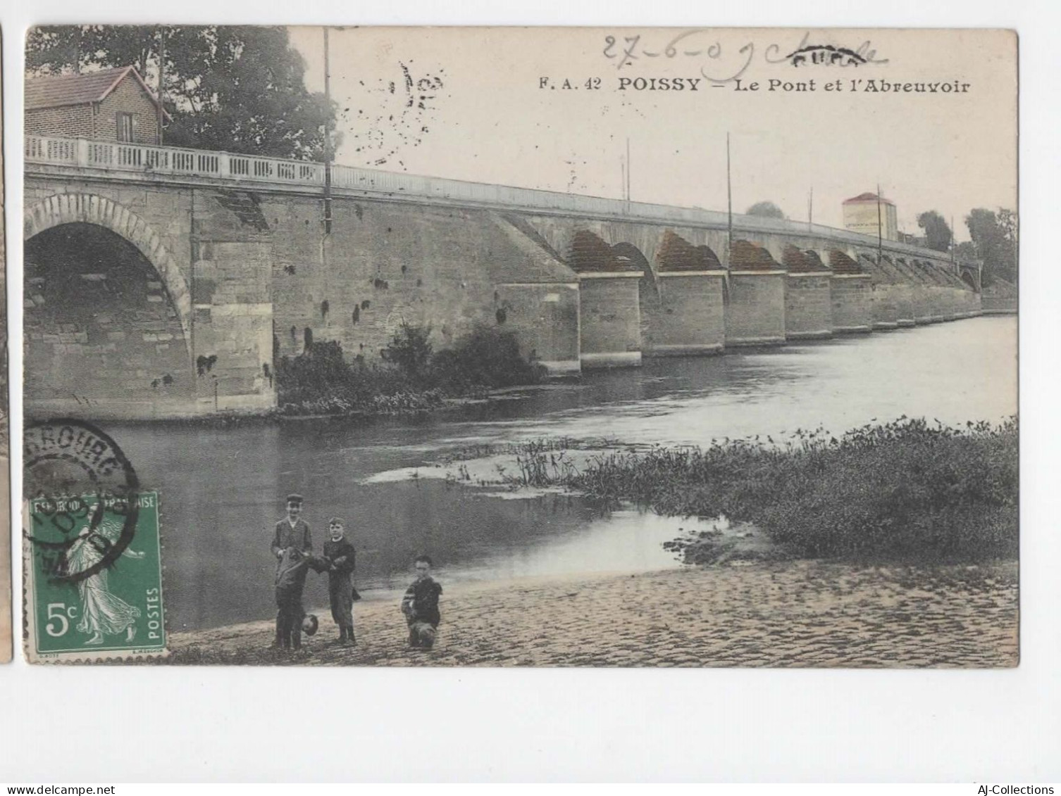 AJC - Poissy - Le Pont Et L'abreuvoir - Poissy