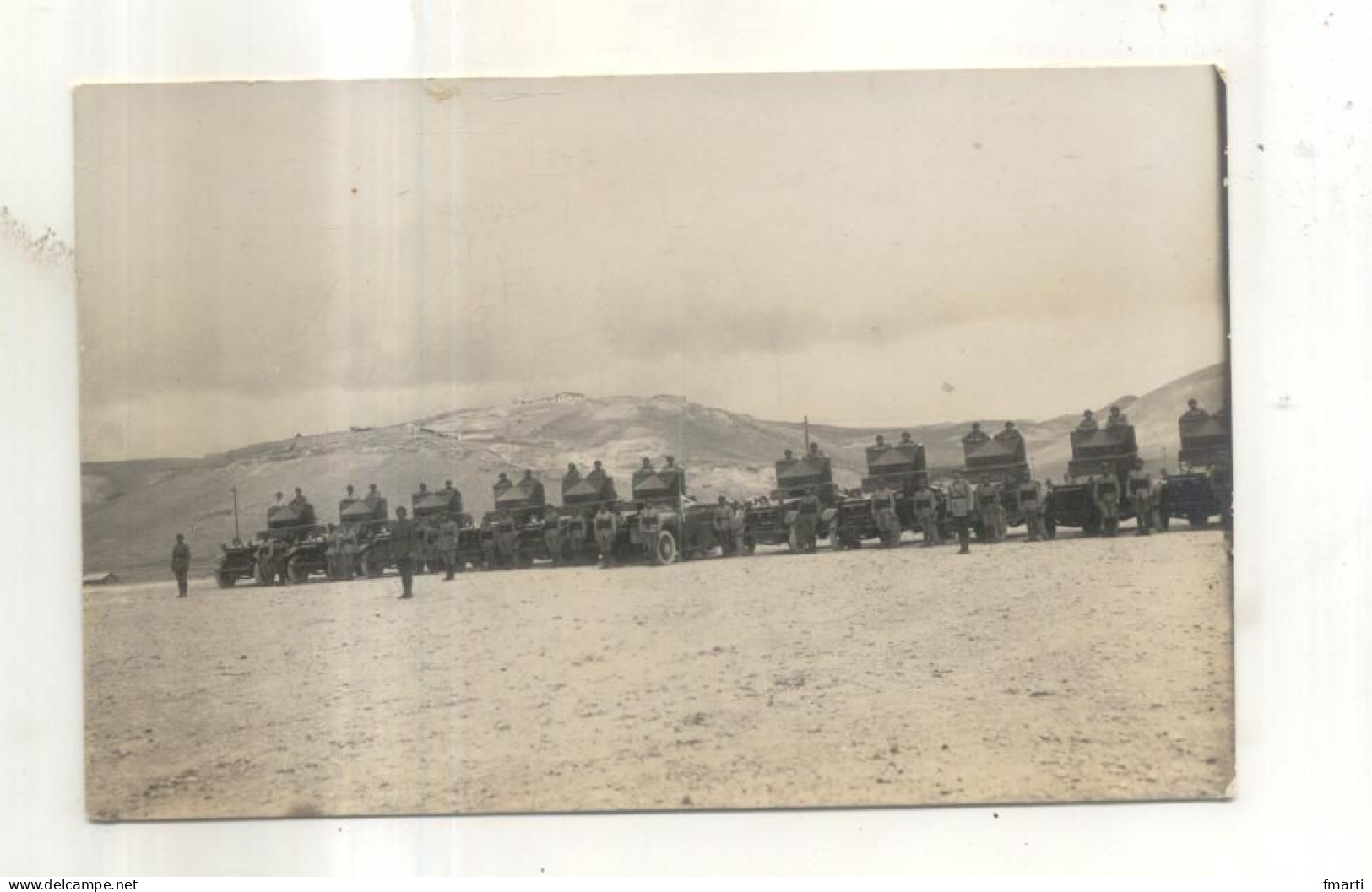 Carte Photo : Véhicules Militaires à Identifier - Sonstige & Ohne Zuordnung