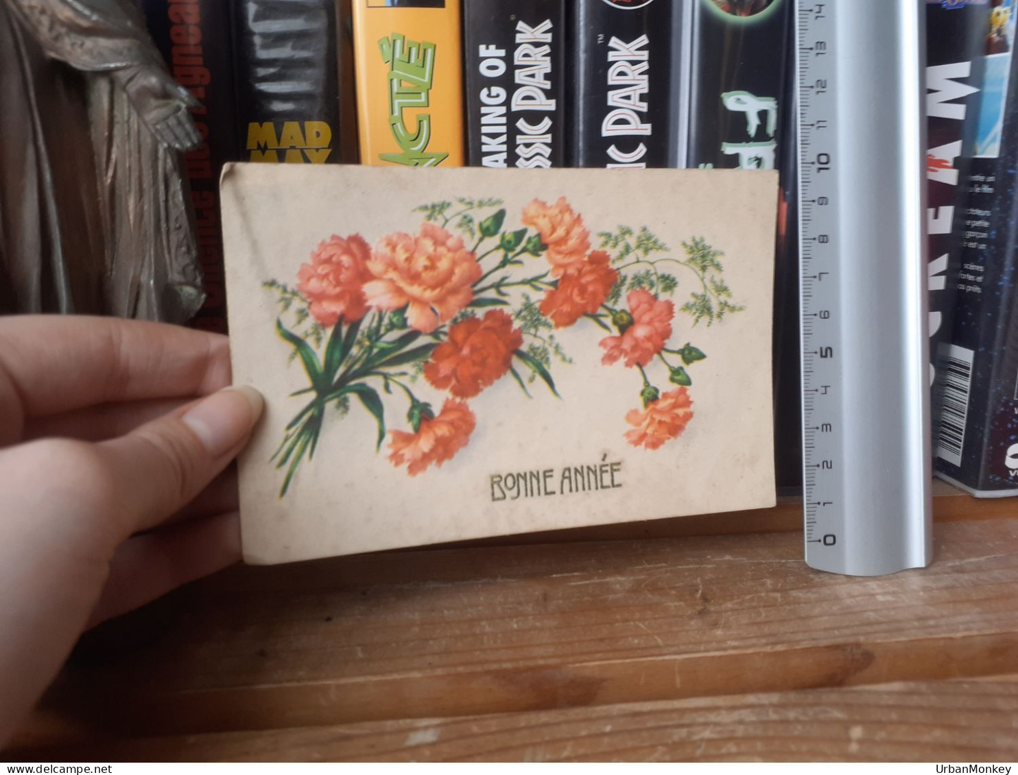 Carte Postale Fleurs - New Year