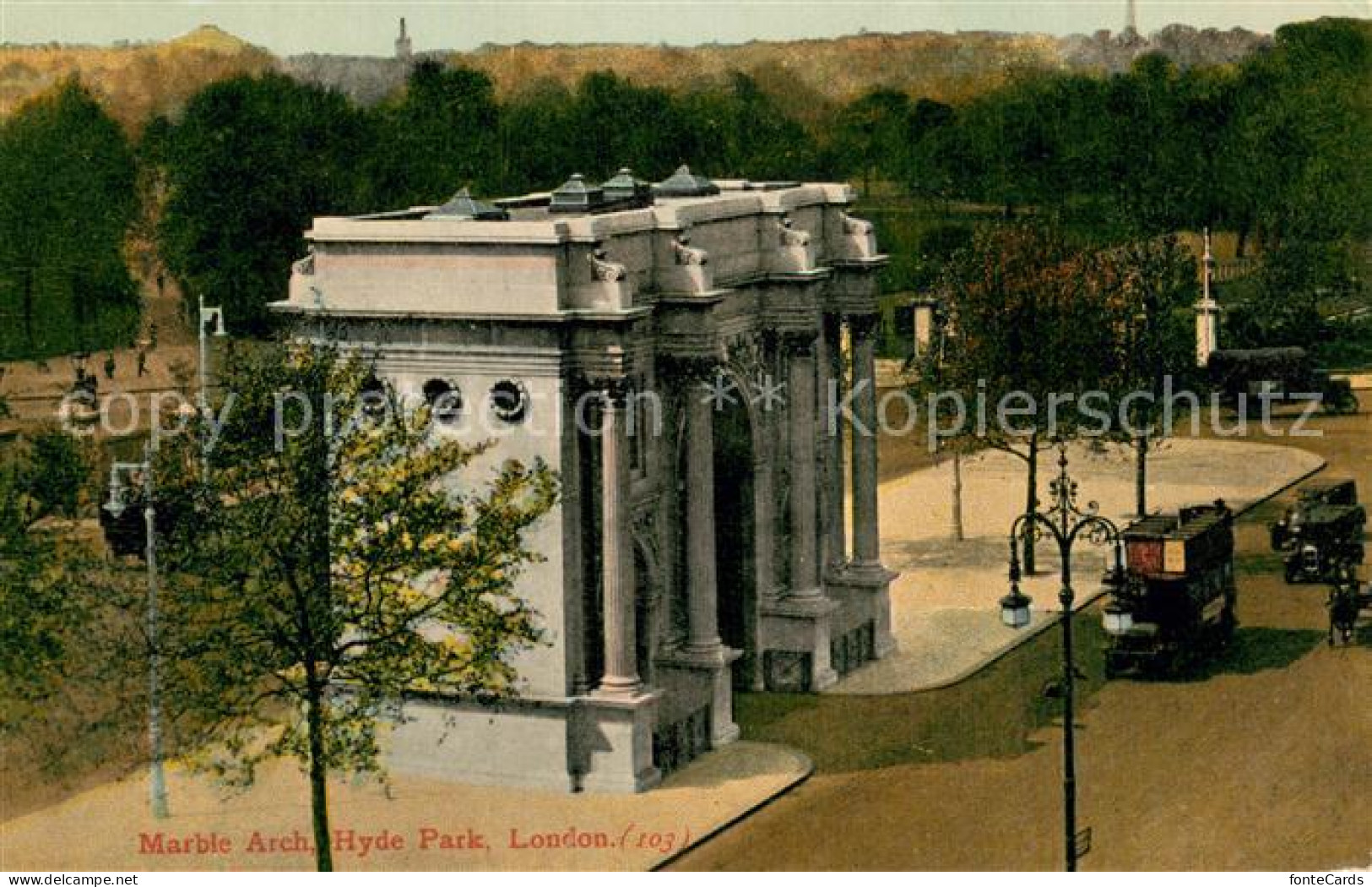 73782272 London__UK Marble Arch Hyde Park - Sonstige & Ohne Zuordnung